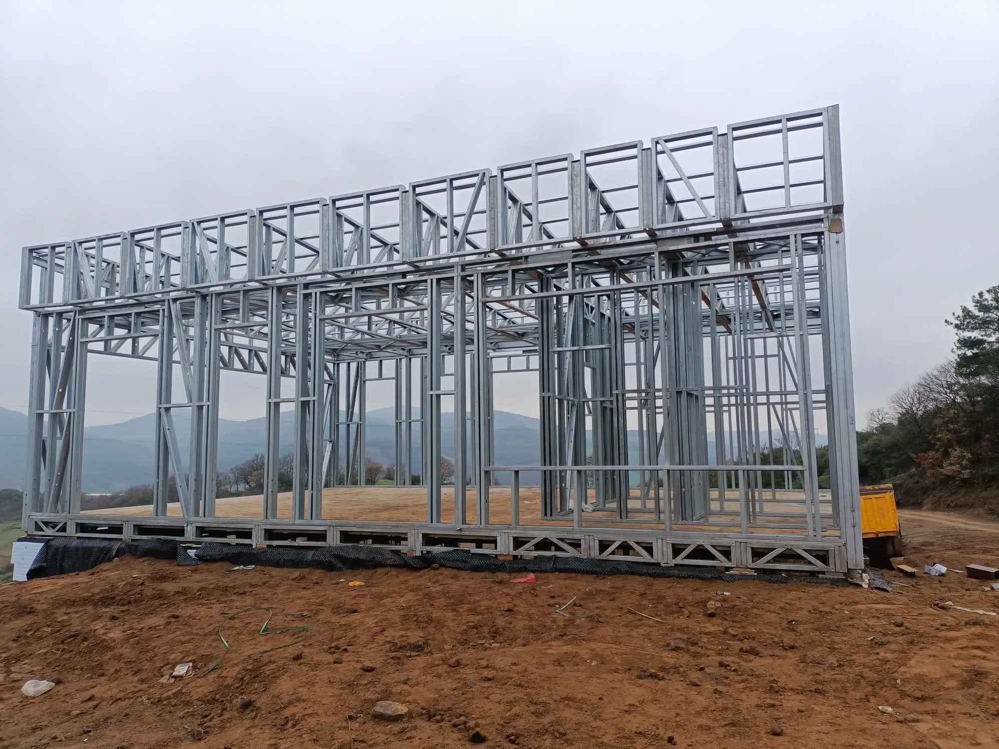 bursa çift katlı hafif çelik konut