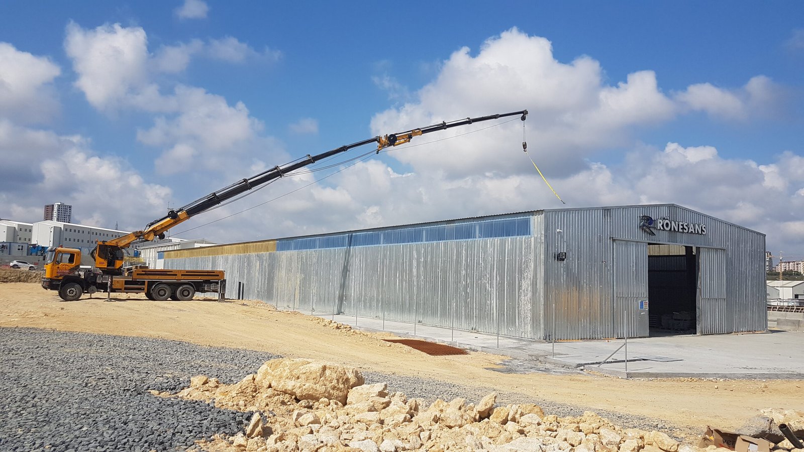 ikitelli Şehir Hastanesi Depo Binası pramo prefabrik1
