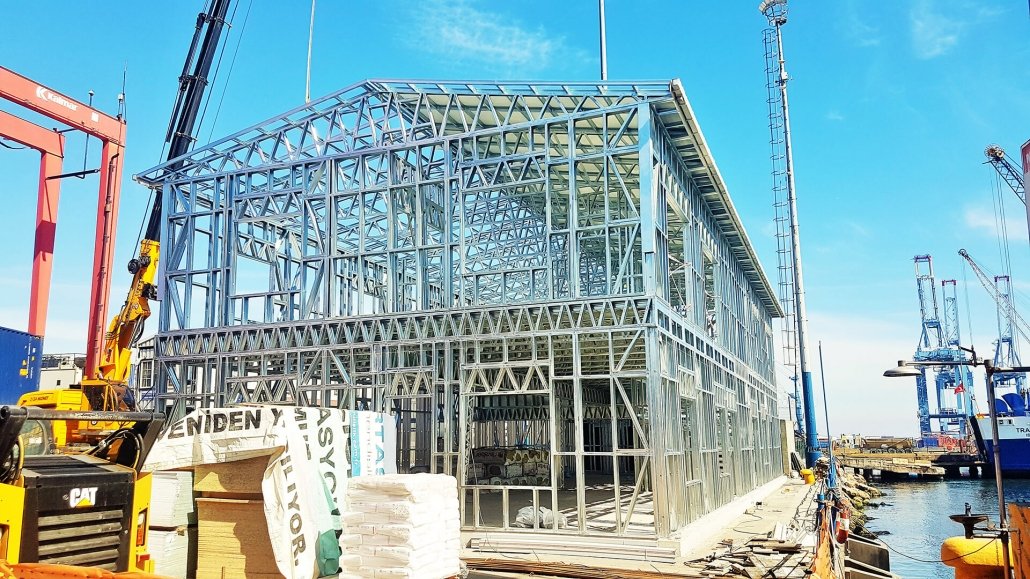 ambarlı limanı pramo prefabrik