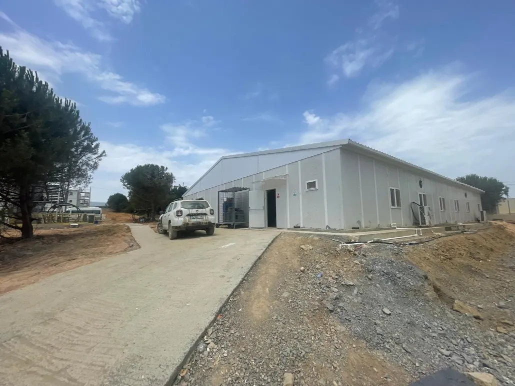 hafif çelik prefabrik şehir hastanesi sancaktepe