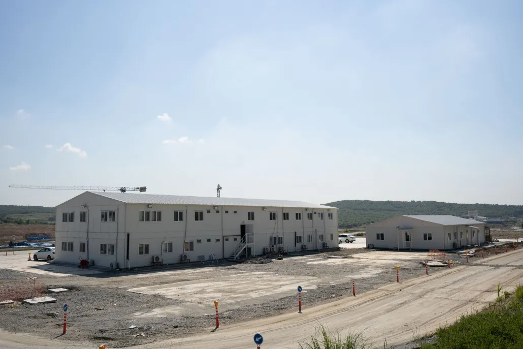 prefabrik idari bina