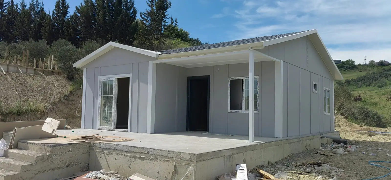 İzmir 50 m2 Tek Katlı Prefabrik Ev